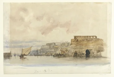 Vue de La Valette, Malte