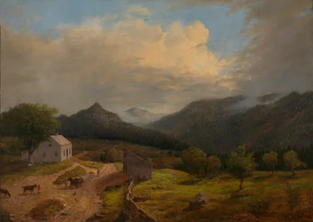 Taverne à New Boston, Vermont, 1855