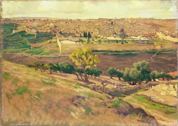 Jérusalem depuis le Mont des Oliviers, c.1886-96