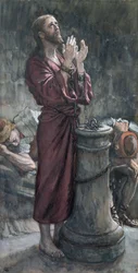 Jésus en prison, illustration pour La Vie du Christ