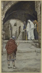 Seigneur, je ne suis pas digne, illustration de La vie de notre Seigneur Jésus-Christ