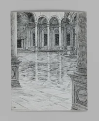 Portique de la Mosquée de Mohamet-Ali, illustration de La Vie de Notre Seigneur Jésus-Christ