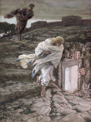 Saint Pierre et Saint Jean Courent au Tombeau, illustration pour La Vie du Christ, vers 1886-94