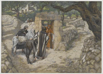 Le poulain de Bethphagé, illustration de La Vie de Notre Seigneur Jésus-Christ, 1886-94