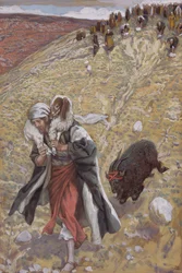 Le bouc émissaire, illustration pour La Vie du Christ, c.1886-94