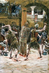 La flagellation, illustration pour La Vie du Christ