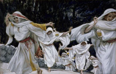 Les Vierges sages, illustration pour La Vie du Christ