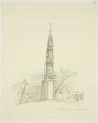 Bristol High Cross dans les jardins de Stourhead