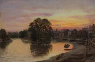 Kew au coucher du soleil - Propriété Patons