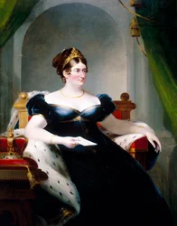 Caroline de Brunswick, épouse de George IV, 1820