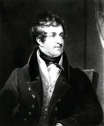 John Cam Hobhouse, gravure réalisée par Charles Turner, 1834