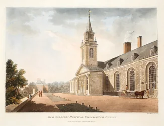 Hôpital des vieux soldats, Kilmainham, Dublin, 1794