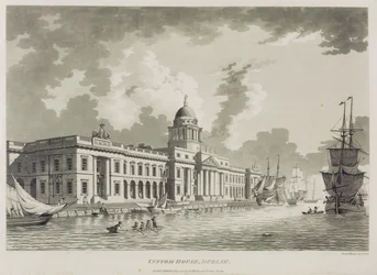 La Douane, Dublin, 1792