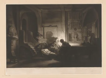 Sainte famille le soir