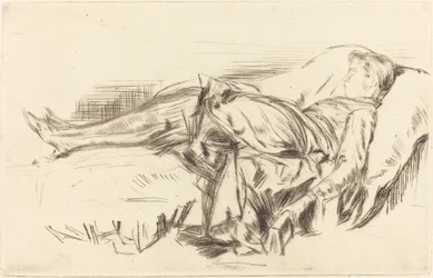 Un enfant sur un canapé, n°2