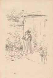 Confidences dans le jardin