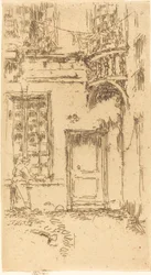 Cour, rue P.L. Courier