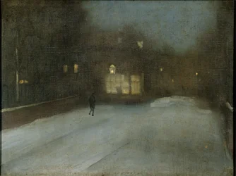 Gris et Or - Neige à Chelsea