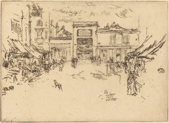 Petite place du marché, Tours