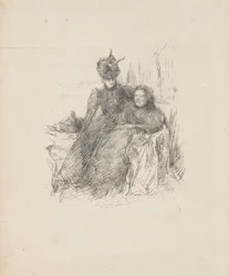 Mère et Fille [La Mère Malade]