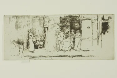 Kiosque à journaux, Rue de Seine
