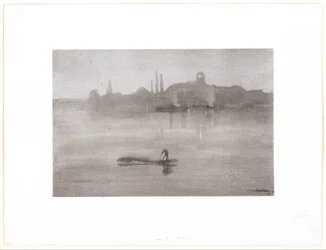 Nocturne : la rivière à Battersea