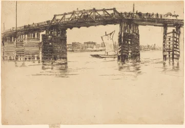 Le vieux pont de Battersea