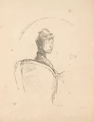 Étude de portrait : Mlle Rosalind Birnie Philip