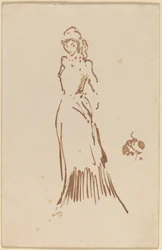 Figure féminine debout