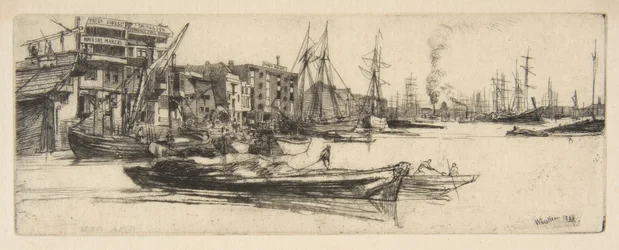 Entrepôts sur la Tamise