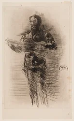 Le joueur de guitare (M.W. Ridley)
