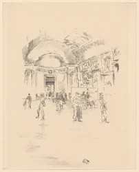 La longue galerie, Louvre