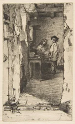 Les chiffonnières (chiffonniers, quartier Mouffetard, Paris)