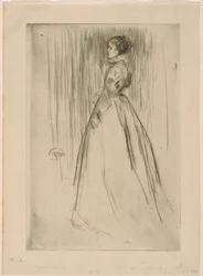 La robe de velours (Mme Leyland)