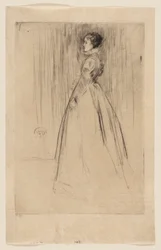 La robe de velours (Mme Leyland)