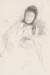 Esquisse inachevée de Lady Haden