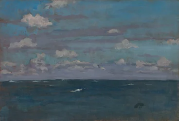 Violet et argent - La mer profonde