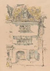 Maison jaune, Lannion