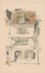 Maison jaune, Lannion