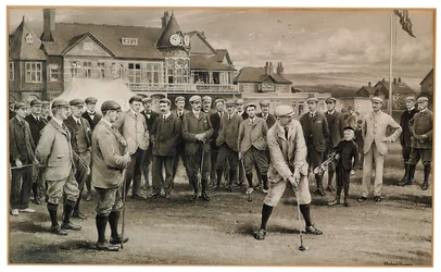 Le match international de golf de 1902