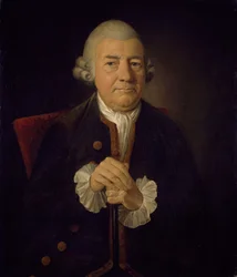 Portrait de John Baskerville 1706-1775, 1774