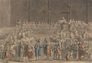 Un baptême au Vatican avec la garde suisse papale, etc.