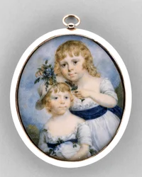 Portrait de deux sœurs, vers 1795