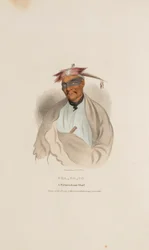 CHA-CO-TO, un chef de Pottowattomie, extrait du Portfolio autochtone