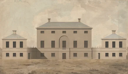Shrubland Hall, Suffolk : Élévation