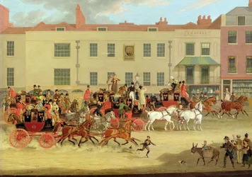 Les courriers du Nord au Peacock, Islington