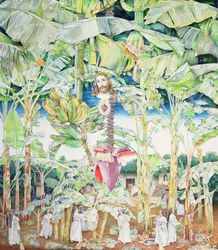 Vision miraculeuse du Christ dans le bosquet de bananiers, 1989