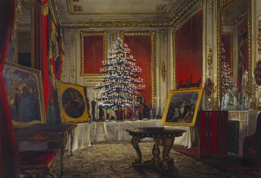 Arbre de Noël de la reine Victoria, 1850