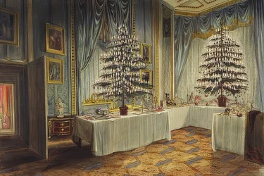 Arbres de Noël de la duchesse de Kent au château de Windsor