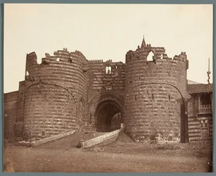 Égypte. Le Caire. Porte de la citadelle